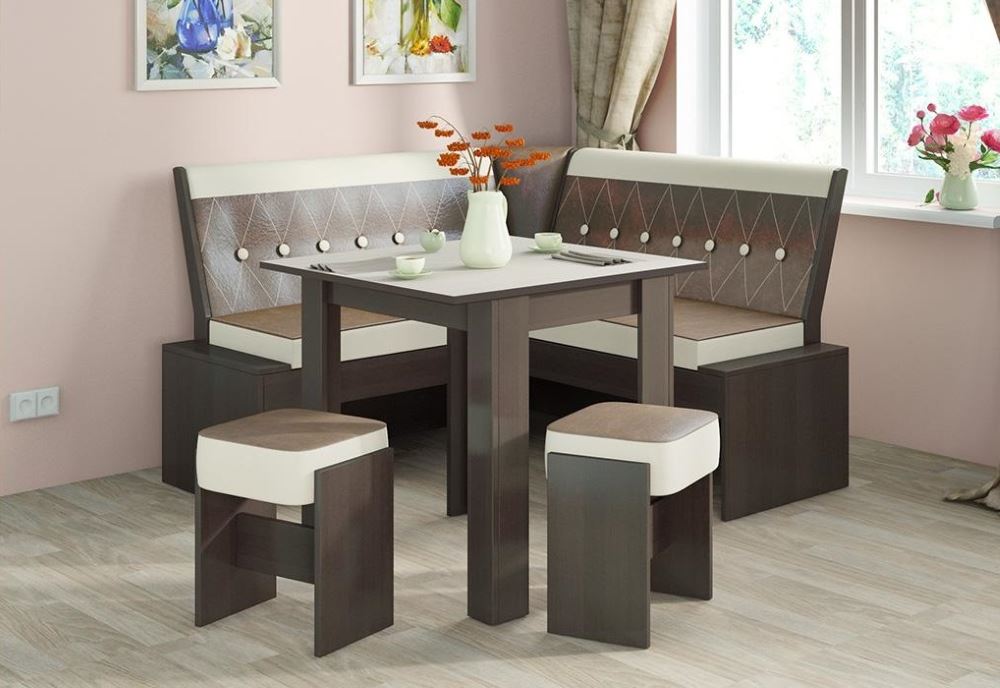 Фото Кухонная лавка Кантри мини от производителя ТриЯ в Крыму по цене 13 960 ₽