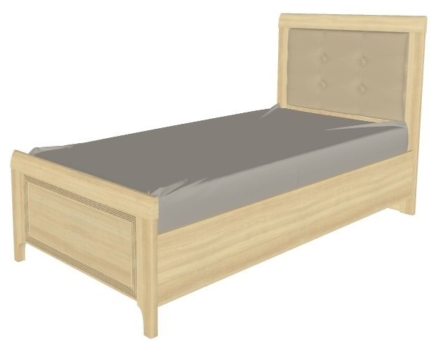 Фото Кровать односпальная Карина КР-1035 (СМ 90х190) с ламельным основанем от производителя Лером в Крыму по цене 26 860 ₽