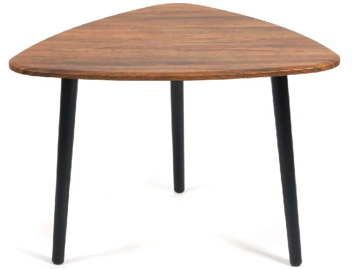 Стол журнальный Троя (Troya) (дерево, мдф-дуб американский,  черный (Tetchair) ) Стол журнальный Троя (Troya) (дерево, мдф-дуб американский,  черный (Tetchair) )