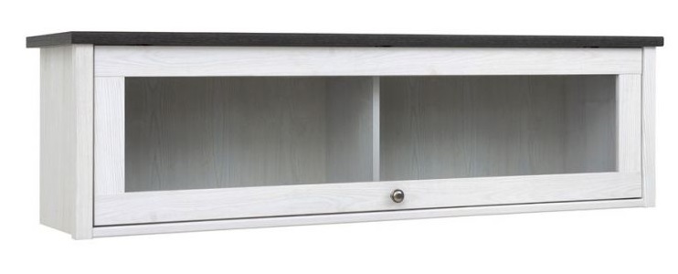Фото Полка-витрина Порто SFW1W от производителя Black Red White (БРВ) в Крыму по цене 10 470 ₽