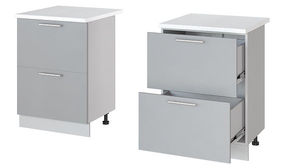 Фото Кухня Бронкс стол-рабочий Н-62 от производителя Леко в Крыму по цене 7 200 ₽