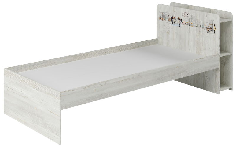 Фото Кровать односпальная Поло (СМ 90х200) с основанием от производителя Регина в Крыму по цене 8 990 ₽