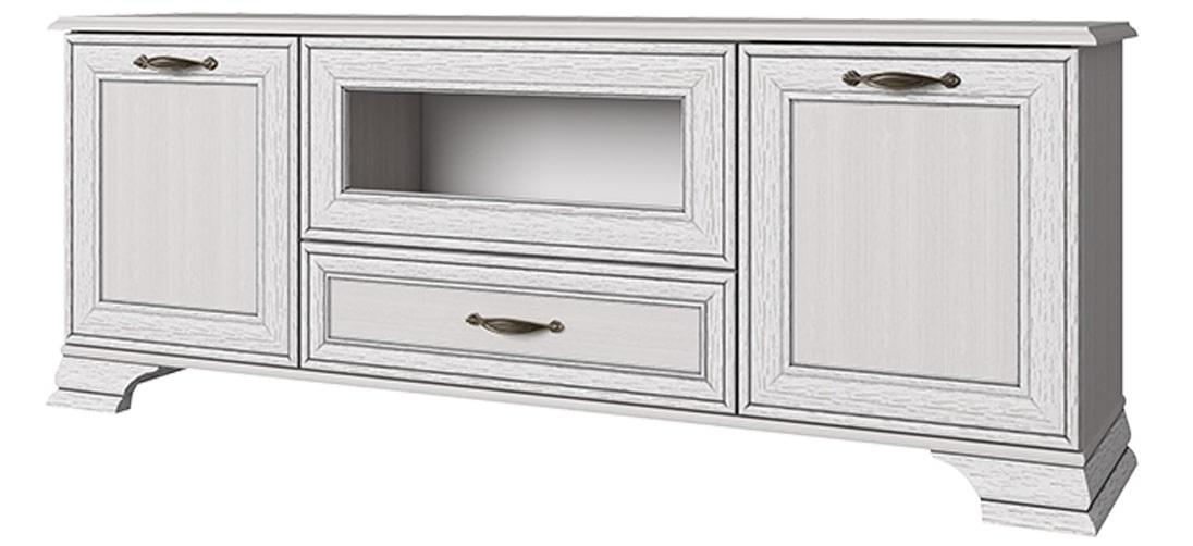 Фото Тумба RTV 1V2D1S Тиффани (Tiffany) от производителя Анрэкс в Крыму по цене 22 980 ₽