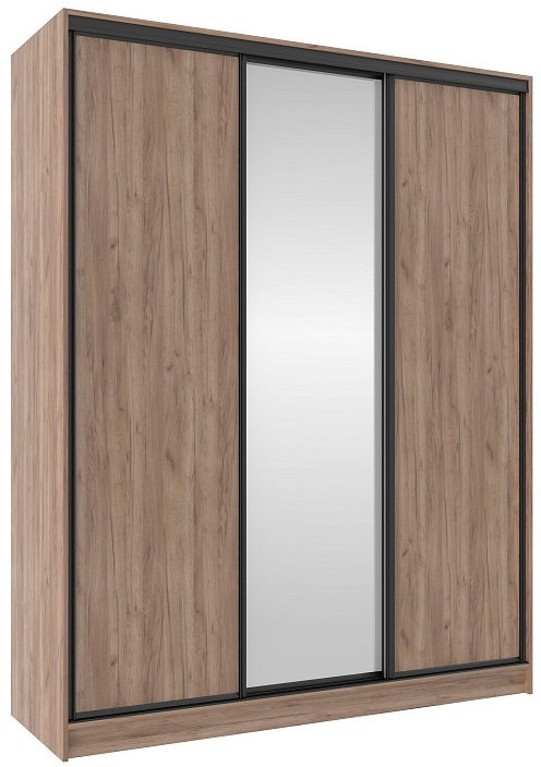 Фото Шкаф-купе 2000 Домашний (3 двери) от производителя Глазов в Крыму по цене 40 330 ₽