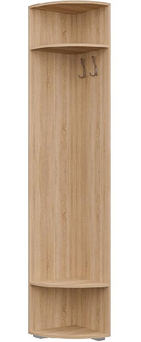 Стеллаж угловой СПУ-4 с крючками (дуб сонома (Пирамида) )