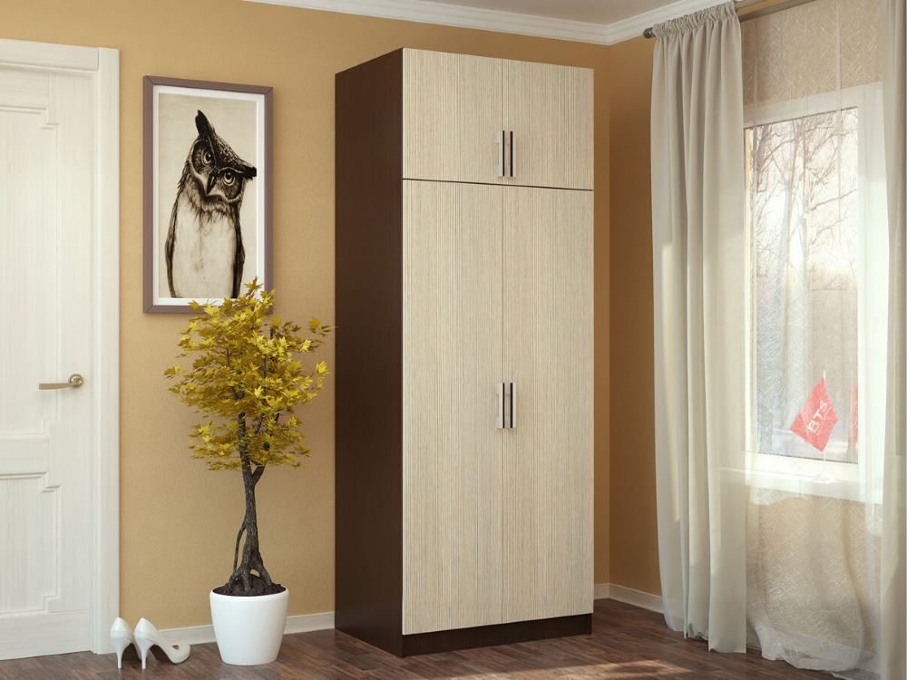 Фото Шкаф с перегородкой (80) двухдверный от производителя БТС  в Крыму по цене 10 220 ₽