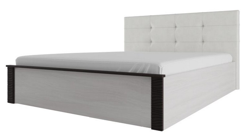 Фото Кровать двуспальная Гамма-20 с мягким изголовьем (СМ 180х200) без основания от производителя SV-мебель в Крыму по цене 34 140 ₽