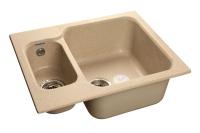 Мойка Granfest GF-S615К (ГР 615х500хh200) (шир.ящ.min 600) (Цвет мойки светло-розовый) в Крыму от производителя 