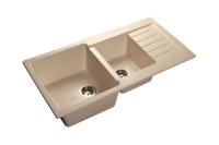 Мойка Granfest GF-P980KL (ГР 980х510хh200) (шир.ящ.min 800) (Цвет мойки белый) в Крыму от производителя 