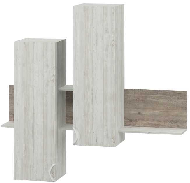 Фото Шкаф навесной Сиэтл 2х секционный от производителя Регина в Крыму по цене 7 570 ₽