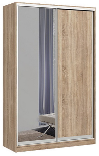 Фото Шкаф-купе Оскар 2.5 (1,5х0,6х2,3 - 2 двери) от производителя Мебель Маркет в Крыму по цене 42 870 ₽