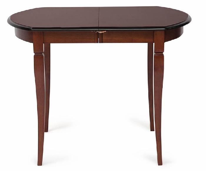 Стол обеденный Модена (Modena) (№4 массив дерева, мдф шпон-тобакко,  тобакко (Tetchair) ) Стол обеденный Модена (Modena) (№4 массив дерева, мдф шпон-тобакко,  тобакко (Tetchair) )