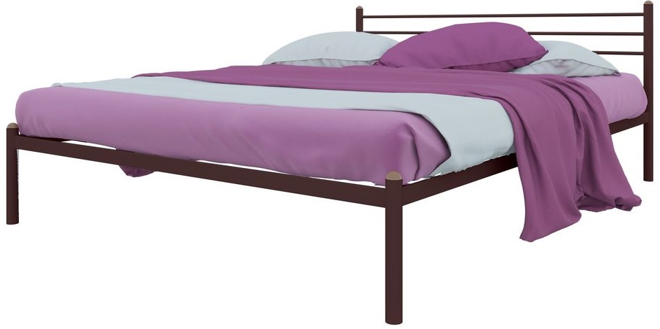 Фото Кровать двуспальная Милана (СМ 160х200) трубка металл от производителя Милсон в Крыму по цене 13 020 ₽