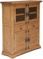 Витрина малая Avignon PRO-L05 (натуральный с патиной, натуральный с патиной (Tetchair) ) в Крыму от производителя в интернет магазине Планета Комфорта Витрина малая Avignon PRO-L05 (натуральный с патиной, натуральный с патиной (Tetchair) ) в Крыму от производителя