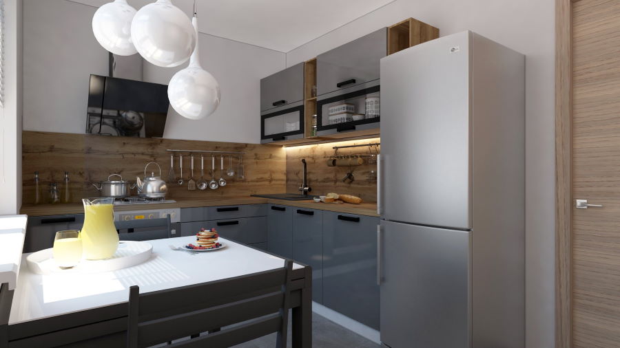 Фото Кухня Аляска бокс Б-80 от производителя Леко в Крыму по цене 1 960 ₽