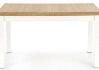 Стол обеденный Halmar Tiago 2 (мдф, лдсп-дуб сонома,  белый (Halmar ) ) в Крыму от производителя в интернет магазине Планета Комфорта Стол обеденный Halmar Tiago 2 (мдф, лдсп-дуб сонома,  белый (Halmar ) ) в Крыму от производителя