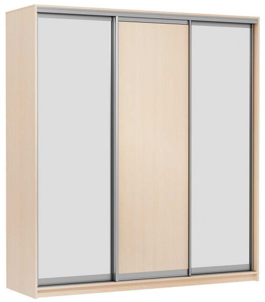 Фото Шкаф-купе Мираж 17 (1,7х0,62 - 3 двери) от производителя Фант-мебель в Крыму по цене 30 890 ₽