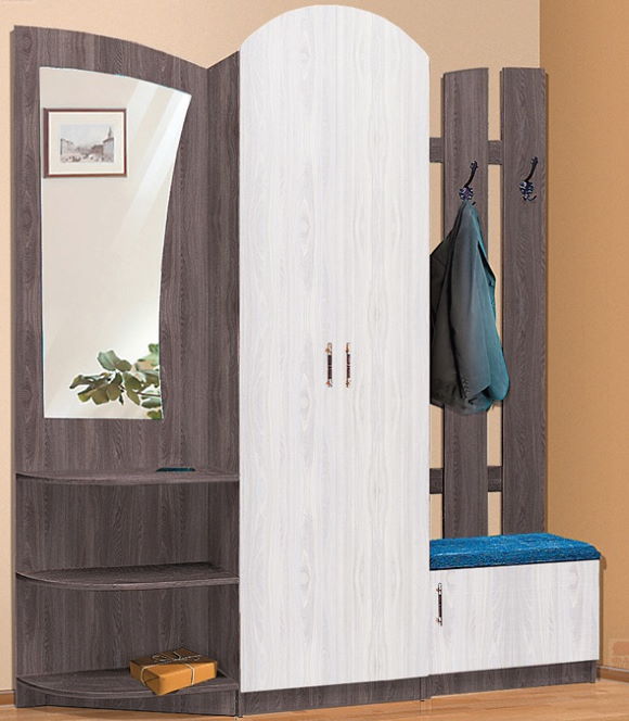 Фото Прихожая Саша 2 от производителя Фант-мебель в Крыму по цене 12 660 ₽