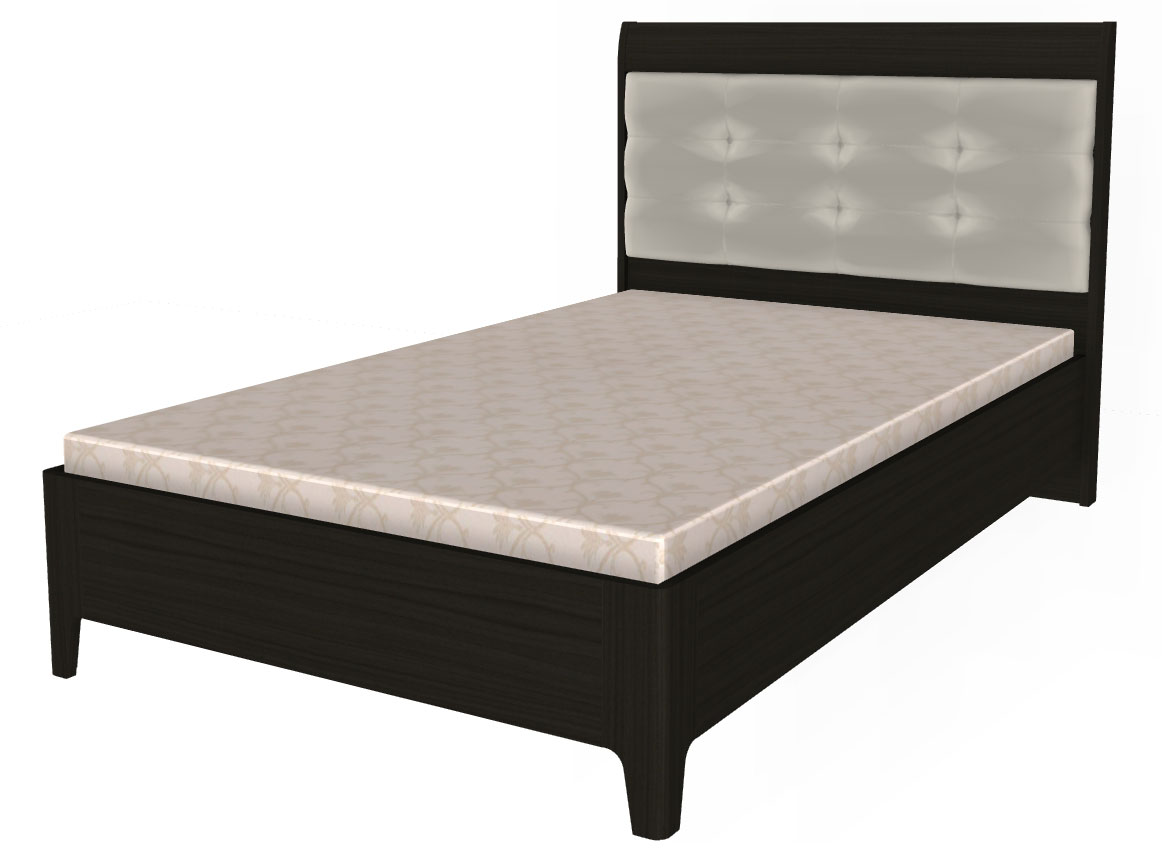 Фото Кровать односпальная Камелия КР-2071 (СМ 120х200) с ламельным основанием от производителя Лером в Крыму по цене 32 050 ₽