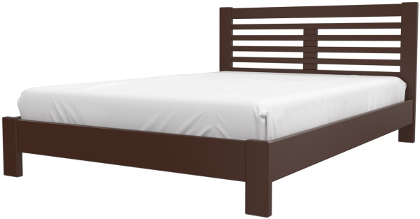 Фото Кровать двуспальная Линда (СМ 140х200) без основания с универсальными царгами от производителя Браво-мебель в Крыму по цене 16 770 ₽