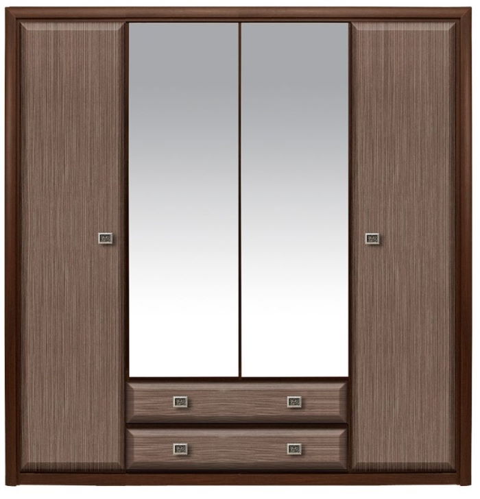 Фото Шкаф Коен SZF4D2S (214) четырехдверный от производителя Black Red White (БРВ) в Крыму по цене 60 370 ₽