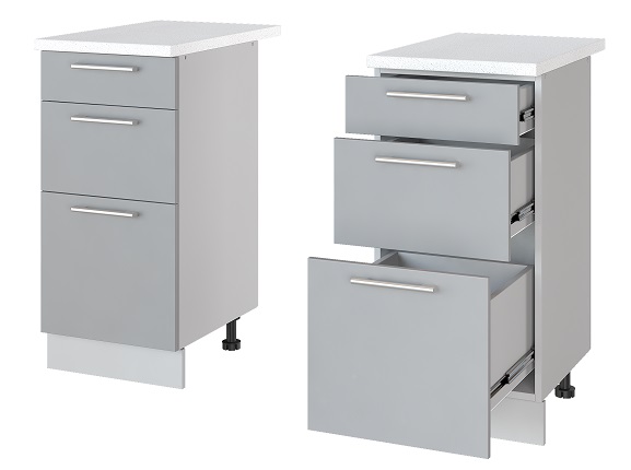 Фото Кухня Бронкс стол-рабочий Н-43 от производителя Леко в Крыму по цене 6 490 ₽