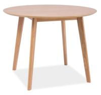 Фото stoly-kruglye стол обеденный signal mosso ii (0,9) производитель Signal