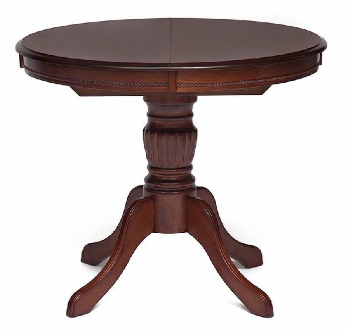 Стол обеденный Оливия (Olivia)  (№4 массив дерева, мдф шпон-коричневый в рыжину (braun),  коричневый в рыжину (Tetchair) ) Стол обеденный Оливия (Olivia)  (№4 массив дерева, мдф шпон-коричневый в рыжину (braun),  коричневый в рыжину (Tetchair) )