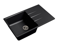 Мойка Ewigstein gerd 60F (ГР 780х500хh200) (шир.ящ.min 600) (Цвет мойки черный) в Крыму от производителя 