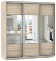 Фото shkaf-kupe-v-prikhozhuyu шкаф-купе экспресс трио комби (1,8х0,6х2,4 - 3 двери) производитель Мебельная компания Е1