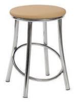 Табурет Сфера хром ( Обивка стула:кожзам , хром, в ассортименте (Мир стульев) ) в Крыму от производителя 