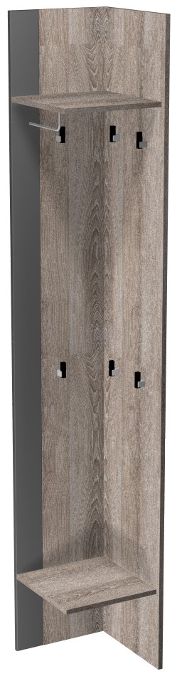 Фото Полка угловая Ханна ПХ-3  от производителя СБК в Крыму по цене 4 890 ₽