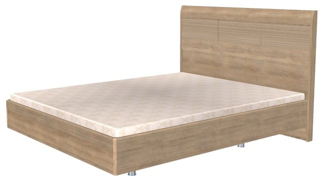 Фото Кровать двуспальная Мелисса КР-2803 (СМ 160х200) с ламельным основанием от производителя Лером в Крыму по цене 33 490 ₽