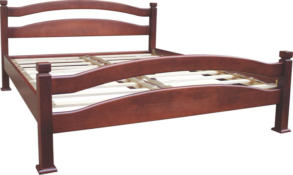 Фото Кровать односпальная №6 (бук) (СМ 120х200) основание ламелии от производителя Алина мебель в Крыму по цене 26 610 ₽