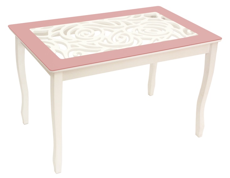 Фото Стол обеденный Стиль 2 Ажур от производителя Мебель из стекла в Крыму по цене 6 830 ₽