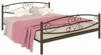 Фото metallicheskie-krovati кровать односпальная каролина plus (см 120х200) трубка металл производитель Милсон