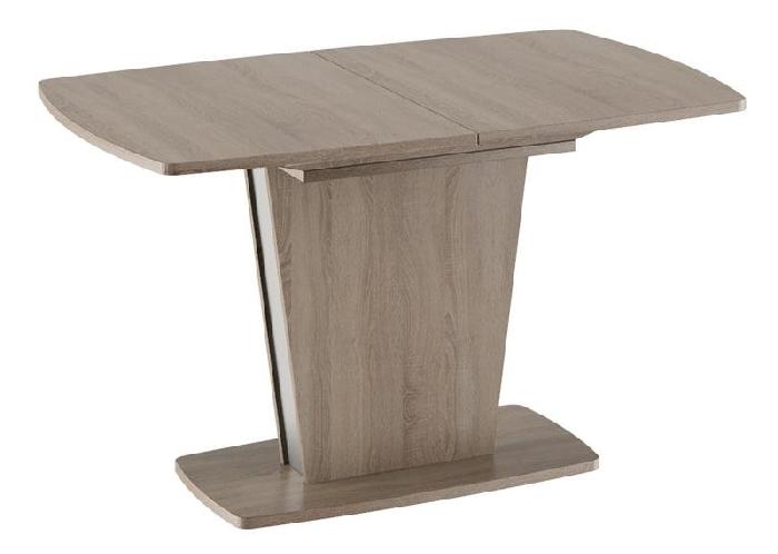 Стол обеденный Ливерпуль тип2 (лдсп, лдсп-дуб сонома трюфель,  дуб сонома трюфель, дуб сонома трюфель-металлик (ТриЯ) ) Стол обеденный Ливерпуль тип2 (лдсп, лдсп-дуб сонома трюфель,  дуб сонома трюфель, дуб сонома трюфель-металлик (ТриЯ) )