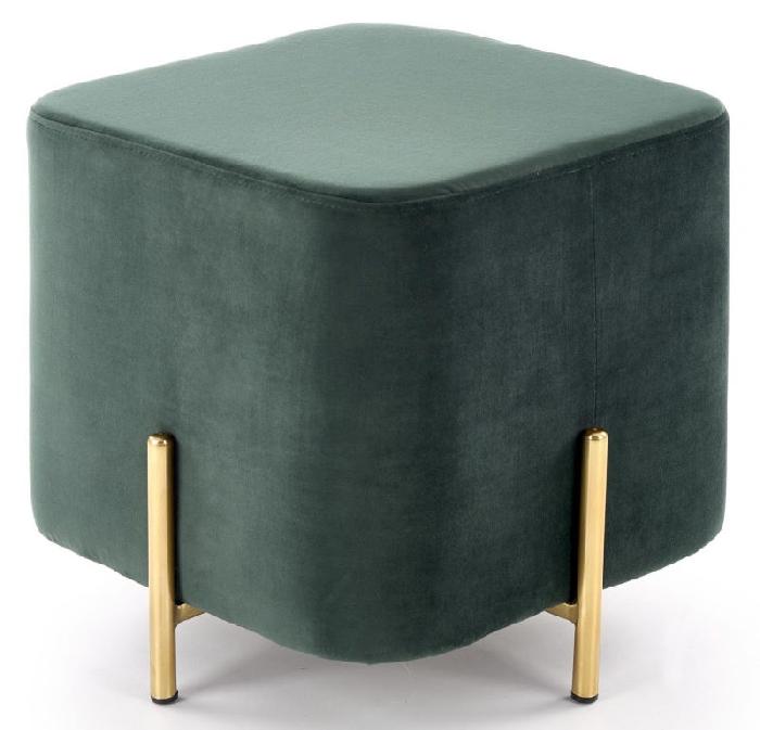 Пуф Halmar Corno (ткань, золотой, зеленый (Halmar ) )