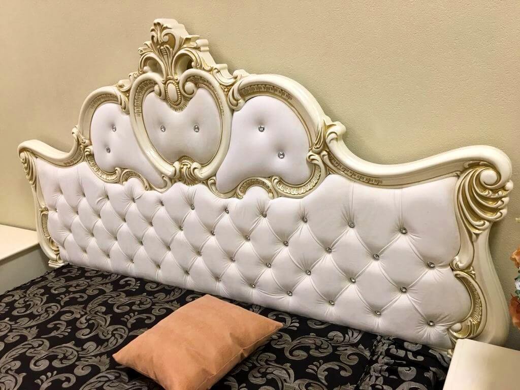 Фото Кровать двуспальная Лорена (СМ 180х200) с основанием от производителя Слониммебель в Крыму по цене 62 430 ₽